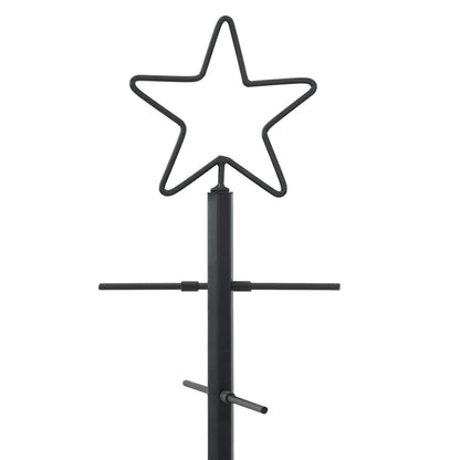 Metall Weihnachtsbaum Schwarz 90 cm Pulverbeschichteter Stahl