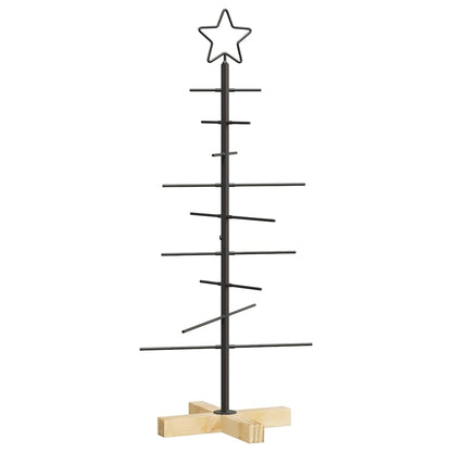 Metall Weihnachtsbaum Schwarz 90 cm Pulverbeschichteter Stahl