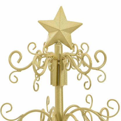 Metall Weihnachtsbaum Gold 60 cm Pulverbeschichteter Stahl
