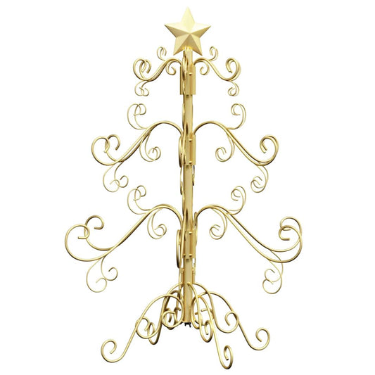 Metall Weihnachtsbaum Gold 60 cm Pulverbeschichteter Stahl