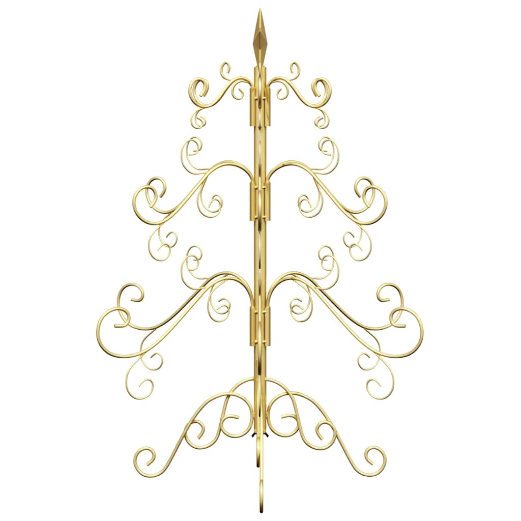 Metall Weihnachtsbaum Gold 60 cm Pulverbeschichteter Stahl