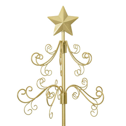 Metall Weihnachtsbaum Gold 150 cm Pulverbeschichteter Stahl