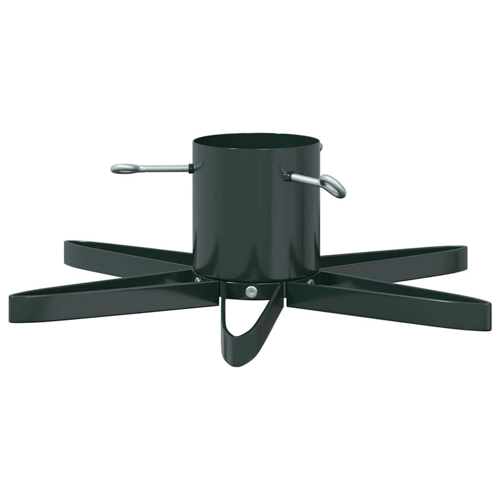 Weihnachtsbaumständer 1.73 Grün 49 x 49 x 15,5 cm Stahl