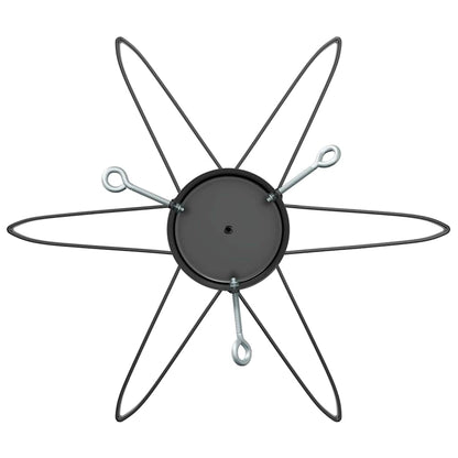 Weihnachtsbaumständer 1.73 Schwarz 49 x 49 x 15,5 cm Stahl