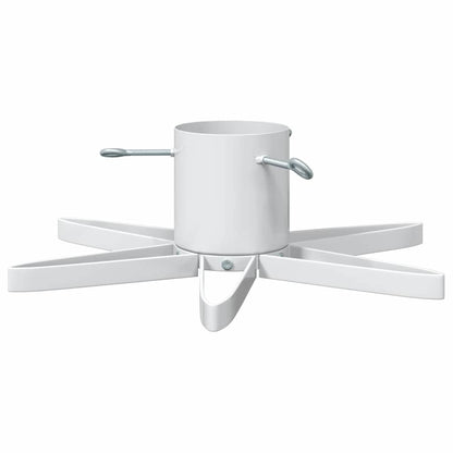 Weihnachtsbaumständer 1.73 Weiß 49 x 49 x 15,5 cm Stahl