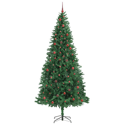 Künstlicher Weihnachtsbaum Grün 300 cm PVC, Metall und Plastik