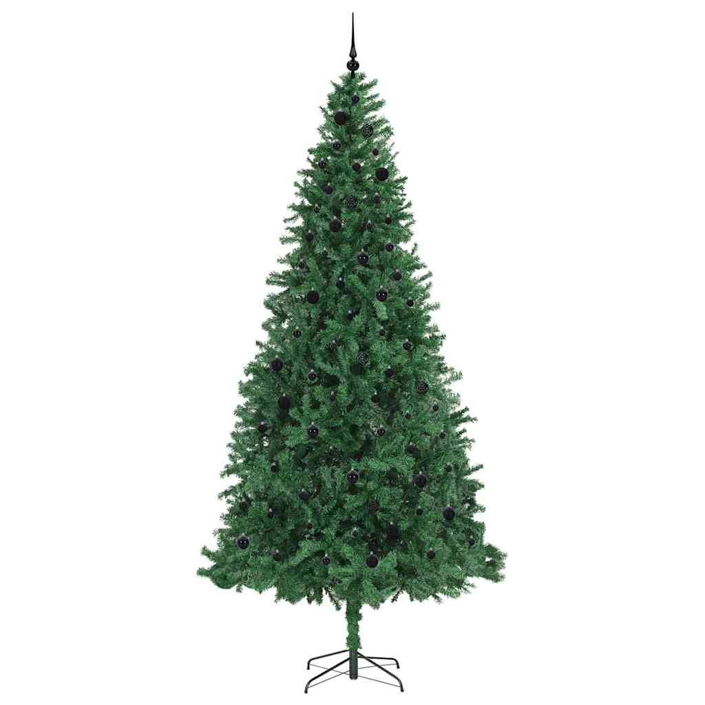 Künstlicher Weihnachtsbaum Grün 300 cm PVC, Metall und Plastik