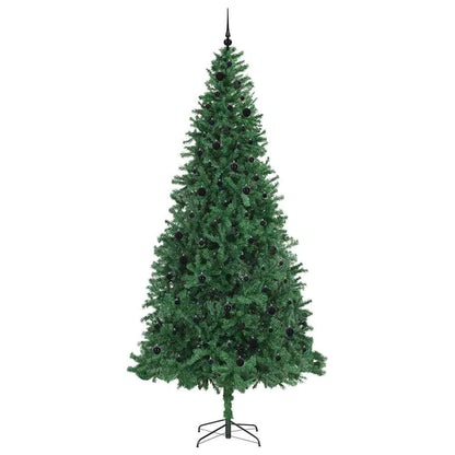 Künstlicher Weihnachtsbaum Grün 300 cm PVC, Metall und Plastik