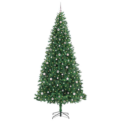 Künstlicher Weihnachtsbaum Grün 300 cm PVC, Metall und Plastik