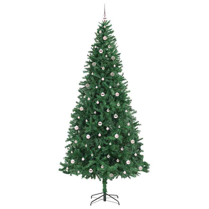 Künstlicher Weihnachtsbaum Grün 300 cm PVC, Metall und Plastik