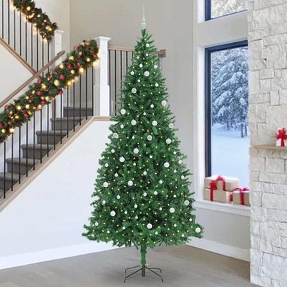 Künstlicher Weihnachtsbaum Grün 300 cm PVC, Metall und Plastik