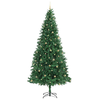 Künstlicher Weihnachtsbaum Grün 300 cm PVC, Metall und Plastik