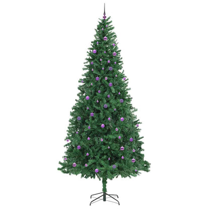 Künstlicher Weihnachtsbaum Grün 300 cm PVC, Metall und Plastik