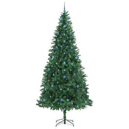Künstlicher Weihnachtsbaum Grün 300 cm PVC, Metall und Plastik