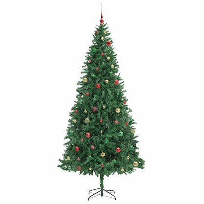 Künstlicher Weihnachtsbaum Grün 300 cm PVC, Metall und Plastik