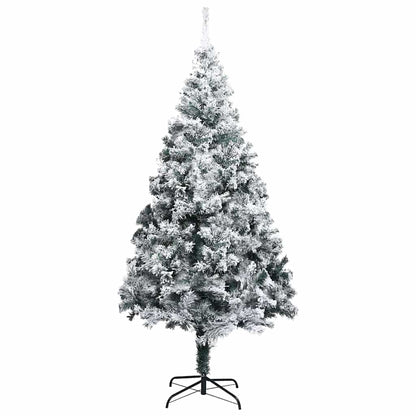 Weihnachtsbaum mit dekorativen Saitenlichtern Weiß 300 cm PVC