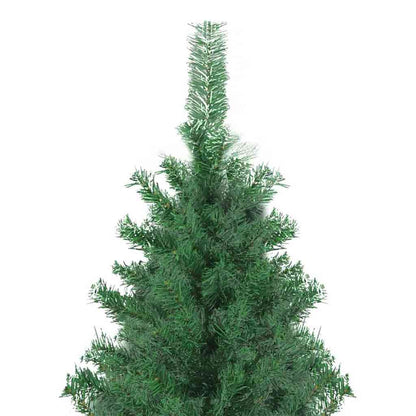 Weihnachtsbaum mit dekorativen Saitenlichtern Grün 400 cm PVC