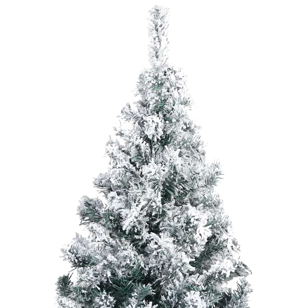 Künstlicher vorbeleuchteter Weihnachtsbaum mit Kugelset Grün