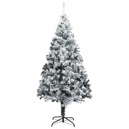 Künstlicher vorbeleuchteter Weihnachtsbaum mit Kugelset Grün