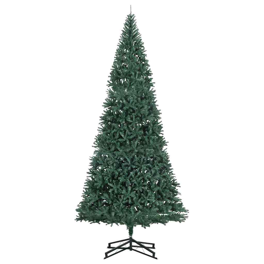 Künstlicher vorbeleuchteter Weihnachtsbaum Grün 500 cm PVC