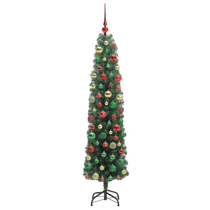 Künstlicher Weihnachtsbaum mit 300 LEDs mit Ständer Grün 180 cm