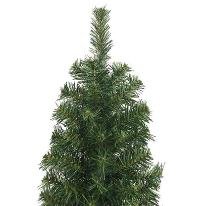 Künstlicher Weihnachtsbaum mit 300 LEDs mit Ständer Grün 210 cm