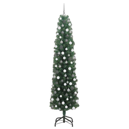 Künstlicher Weihnachtsbaum mit 300 LEDs mit Ständer Grün 210 cm