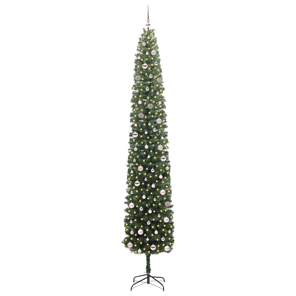 Künstlicher Weihnachtsbaum mit 300 LEDs mit Ständer Grün 300 cm