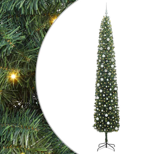 Künstlicher Weihnachtsbaum mit 300 LEDs mit Ständer Grün 300 cm