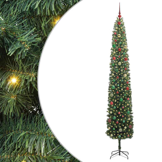 Künstlicher Weihnachtsbaum mit 300 LEDs mit Ständer Grün 300 cm
