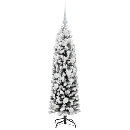 Künstlicher Weihnachtsbaum mit 150 LEDs mit Ständer Grün 120 cm