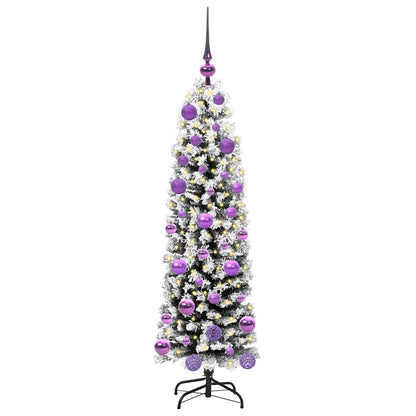 Künstlicher Weihnachtsbaum mit 150 LEDs mit Ständer Grün 120 cm