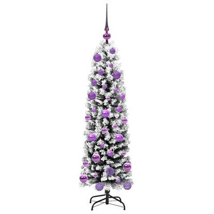 Künstlicher Weihnachtsbaum mit 150 LEDs mit Ständer Grün 120 cm