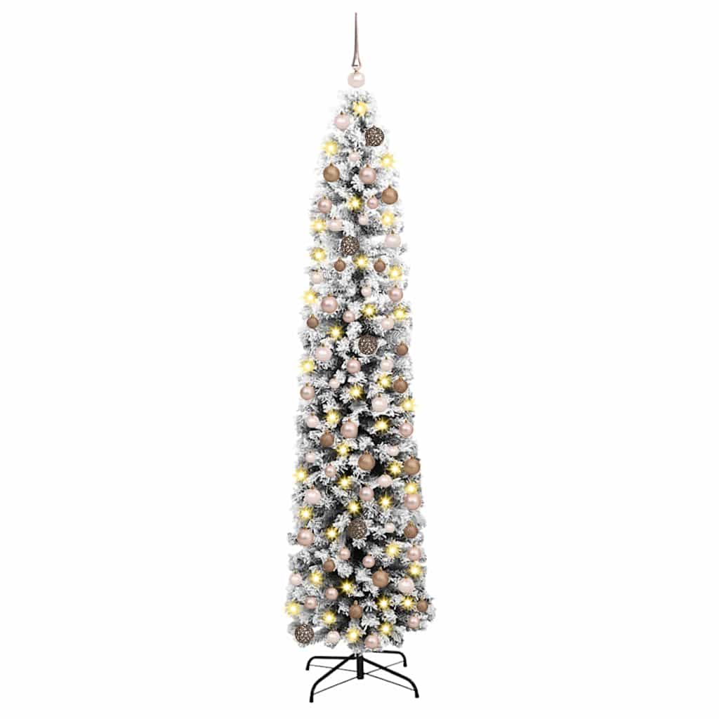 Künstlicher Weihnachtsbaum mit 300 LEDs mit Ständer Grün 180 cm
