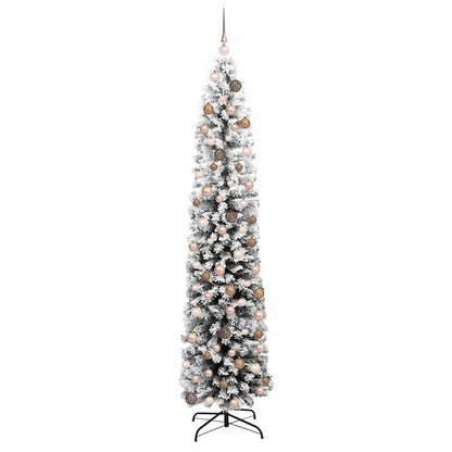 Künstlicher Weihnachtsbaum mit 300 LEDs mit Ständer Grün 180 cm