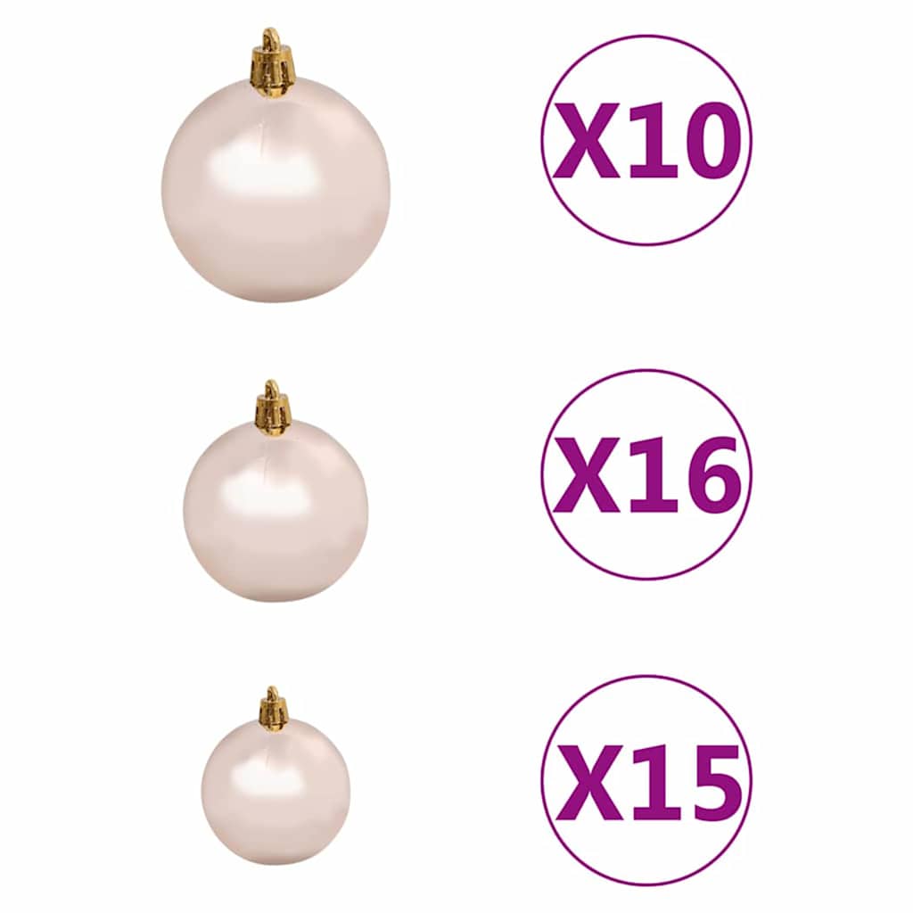 Künstlicher Weihnachtsbaum mit 300 LEDs mit Ständer Grün 180 cm