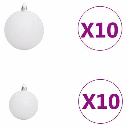 Künstlicher Weihnachtsbaum mit 300 LEDs mit Ständer Grün 180 cm