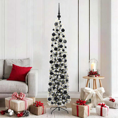 Künstlicher Weihnachtsbaum mit 300 LEDs mit Ständer Grün 180 cm