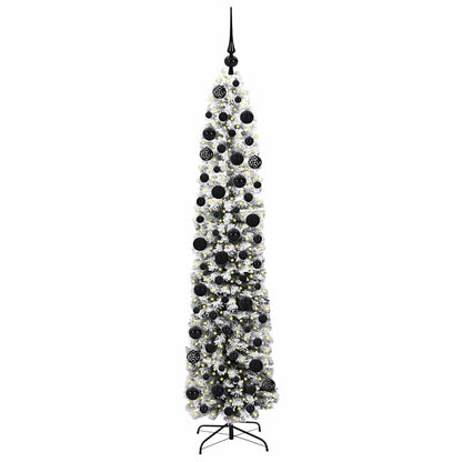 Künstlicher Weihnachtsbaum mit 300 LEDs mit Ständer Grün 180 cm
