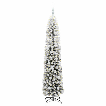 Künstlicher Weihnachtsbaum mit 300 LEDs mit Ständer Grün 180 cm