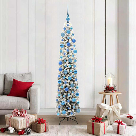 Künstlicher Weihnachtsbaum mit 300 LEDs mit Ständer Grün 180 cm