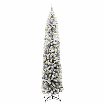 Künstlicher Weihnachtsbaum mit 300 LEDs mit Ständer Grün 240 cm