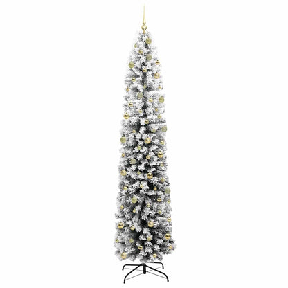 Künstlicher Weihnachtsbaum mit 300 LEDs mit Ständer Grün 240 cm