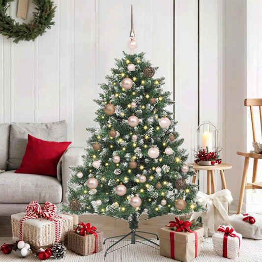 Künstlicher Weihnachtsbaum mit 150 LEDs Grün 85 x 85 x 120 cm