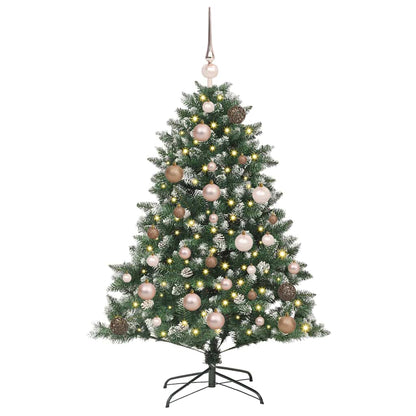 Künstlicher Weihnachtsbaum mit 150 LEDs Grün 85 x 85 x 120 cm