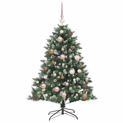 Künstlicher Weihnachtsbaum mit 150 LEDs Grün 85 x 85 x 120 cm