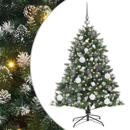 Künstlicher Weihnachtsbaum mit 150 LEDs Grün 85 x 85 x 120 cm