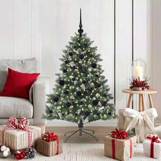 Künstlicher Weihnachtsbaum mit 150 LEDs Grün 85 x 85 x 120 cm