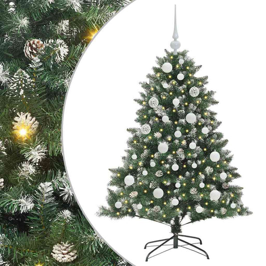 Künstlicher Weihnachtsbaum mit 150 LEDs Grün 85 x 85 x 120 cm