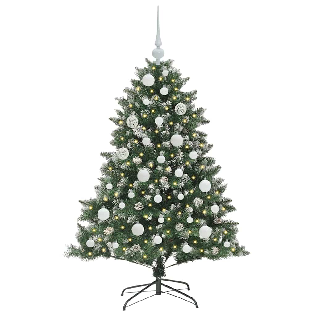 Künstlicher Weihnachtsbaum mit 150 LEDs Grün 85 x 85 x 120 cm